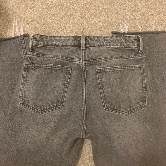 SOLD!!! straight leg ankle length black zara jeans - Picture 5 of 7